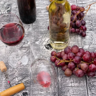 side-view-wine-bottles